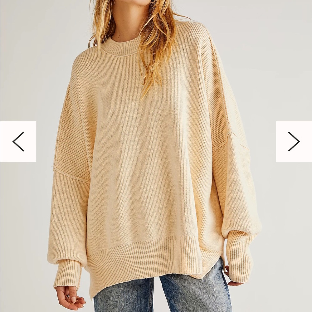 Free People East Street Tunic Sweater, size XS